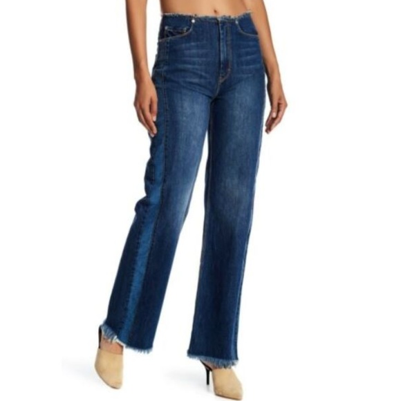 La Vie Denim - La Vie Rebecca Taylor Raw Edge Jean Frayed Hems